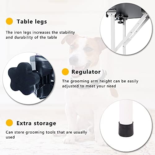 LEIBOU Pet Dog Grooming Table Foldable Grooming Table pet Examination Table - Image 4