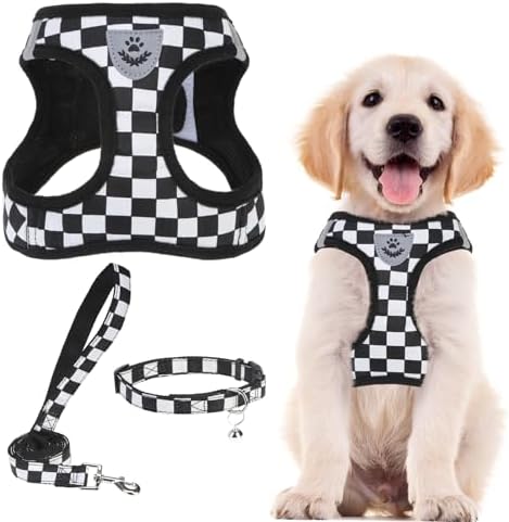 PUPTECK Dog Harness, Collar and Leash Set No Pull by PUPTECK