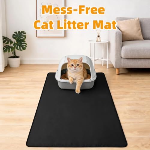 Cat Litter Mat, 2 Pack Large 40" X 29" Litter Trapping Mat - Image 6