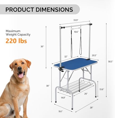 VINGLI Dog Grooming Table - Image 5