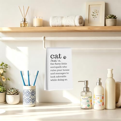 Funny Cat Kitchen Towels, Animal Lovers Gifts - Image 4