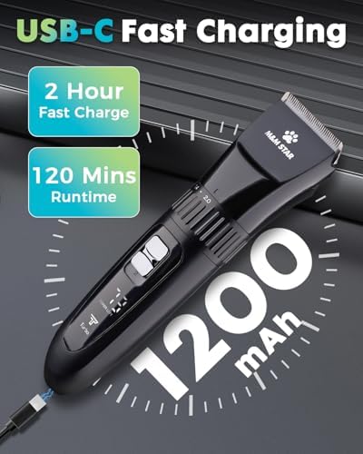 Dog Grooming Kit Quiet Clippers - Image 6