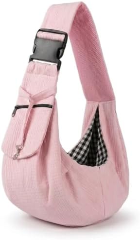 Dog Sling Carrier Adjustable Strap Bag by Unknown