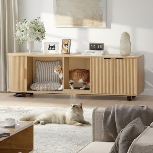 62'' Cat Litter Box Enclosure - Image 2