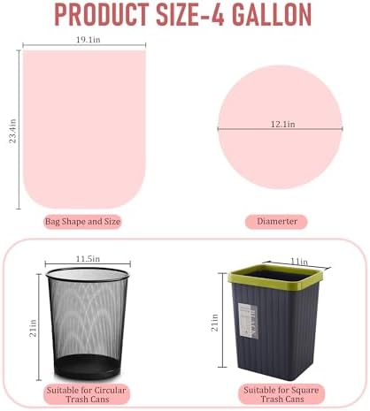4 Gallon Small Trash Bags - Image 4