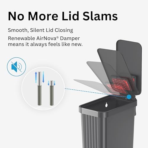iTouchless 13.2 Gallon / 50 Liter Dog Poop Trash Can - Image 5