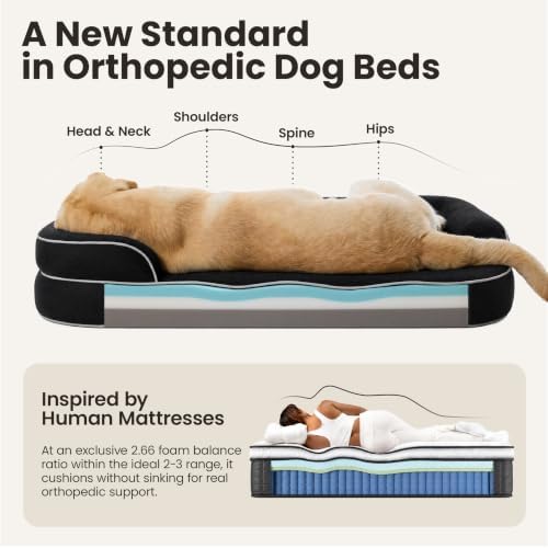 LE SURE RealOrtho™ XL Plus 3-Layer Orthopedic Extra Large Dog Bed - Image 4
