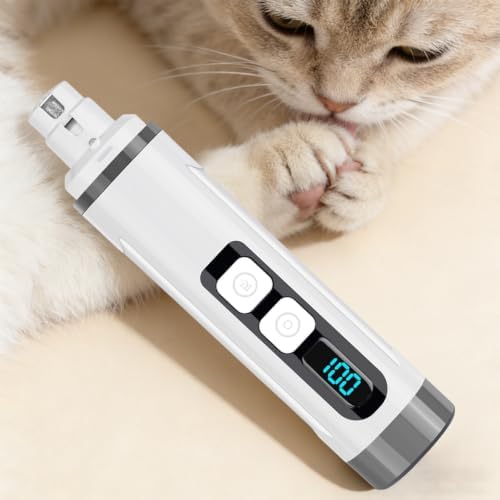 Electric Pet Nail Grinder with LED USB Charging - Image 3