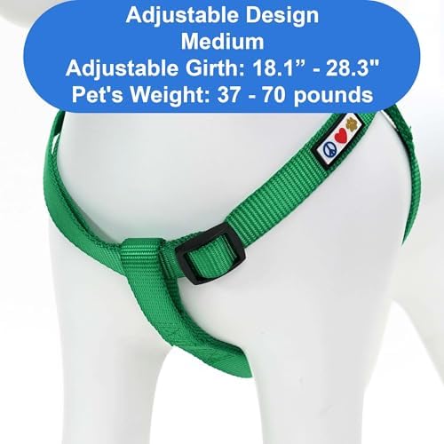 Pawtitas Solid Step-in Dog Harness – Adjustable No-Pull Vest - Image 3