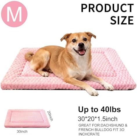 Dog Bed Mat, Reversible Dog Crate Pad - Image 3