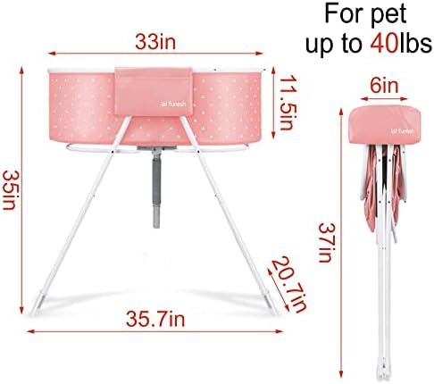Furesh Portable Foldable Dog Bathtub - Image 2