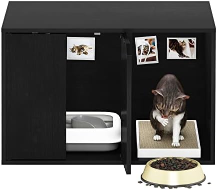 Furinno PELI 24" Wide Cat Litter Box Enclosure - Image 3