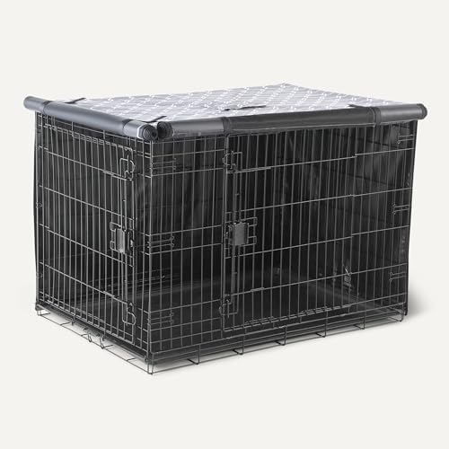 Amazon Basics Dog Cage Cover for 42-inch Wire Crates, Heavy-Duty - Image 3
