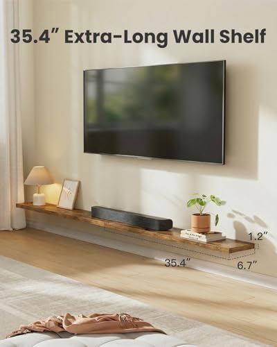 Amada 35.4" Floating Shelves for Wall Decor & Storage - Image 4