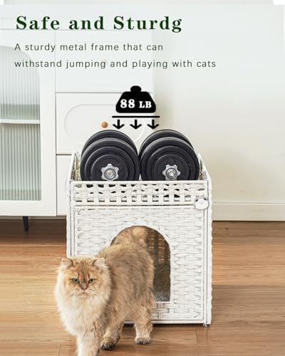 SETVSON Cat Houses for Indoor Cats Extra Large Double Cat Cave - Image 3