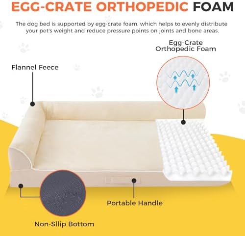 XL Orthopedic Dog Bed for Large Sized Dogs - Image 2