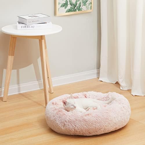Bedfolks Calming Fluffy Donut Dog Bed - Image 2