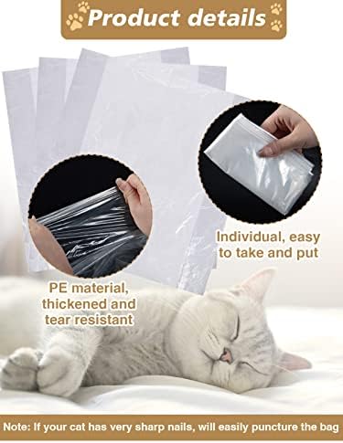MEWTOGO 24 Pcs Litter Pan Liners Compatible - Image 4
