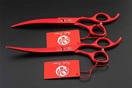 Purple Dragon 7.0 inch Dog Grooming Scissors Set - Image 4
