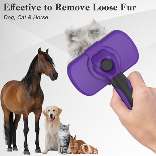 Dipoo Self Cleaning Cat & Dog Grooming Brush - Image 6