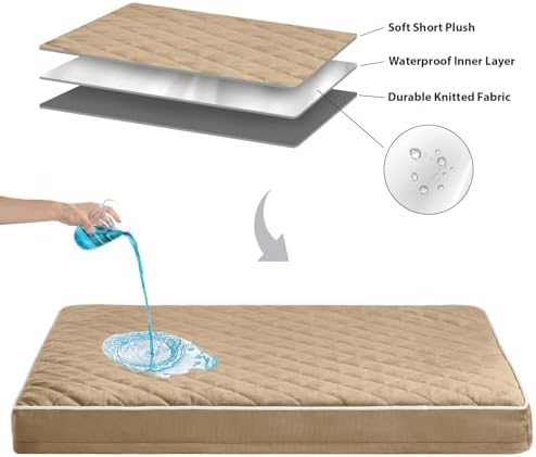 WNPETHOME Orthopedic Waterproof Extra Large Senior Dogs Bed - Image 6