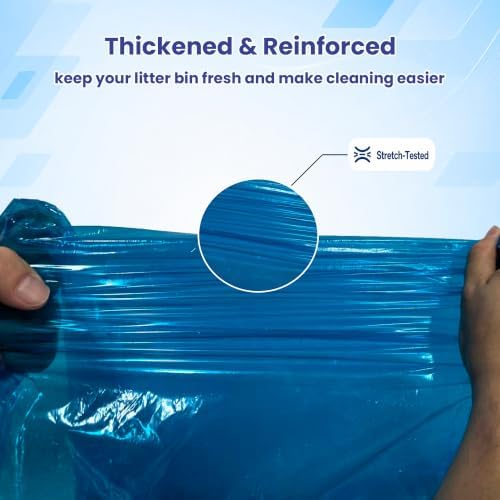 80 Counts Cat Litter Bin Refill Bags Compatible - Image 4