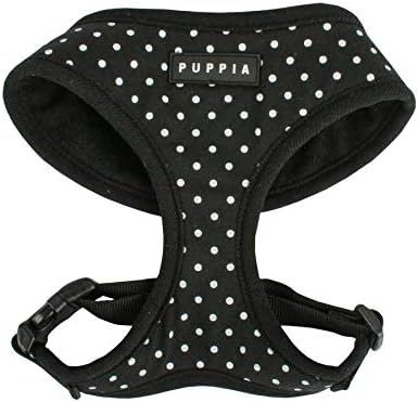 Puppia Dotty Dog Harness Over-The-Head No Pull No Choke Walking Training by PUPPIA