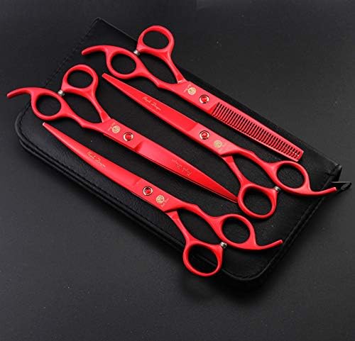 Purple Dragon 7.0 inch Dog Grooming Scissors Set - Image 7