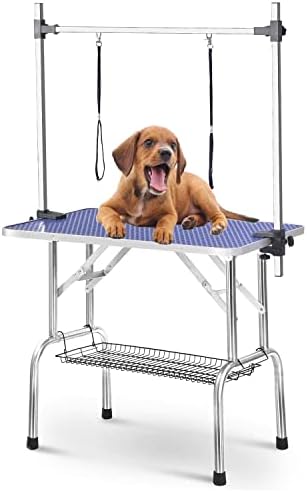 42" Dog Grooming Table Foldable Pet Grooming Tables by TRODEP