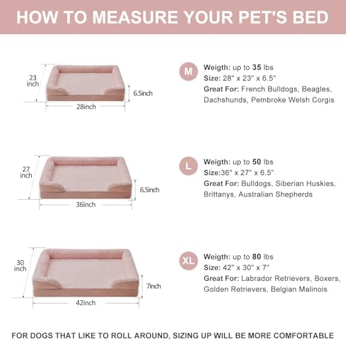 WNPETHOME Orthopedic Washable XL Dog Bed - Image 5