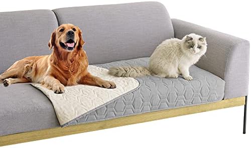 Waterproof Blanket Couch Cover for Dogs Non-Slip Pet Sofa Protector by TcksstexFauxFurDogBedCover