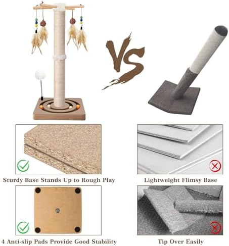 Cat Scratching Post, Sisal Scratcher - Image 6
