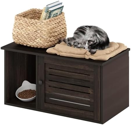 Furinno Peli Farmhouse Hidden Cat Litter Box - Image 4