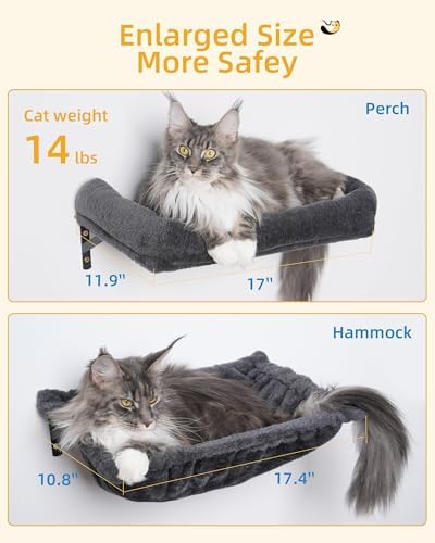 Aechonow Heavy Duty Cat Wall Shelves - Image 4