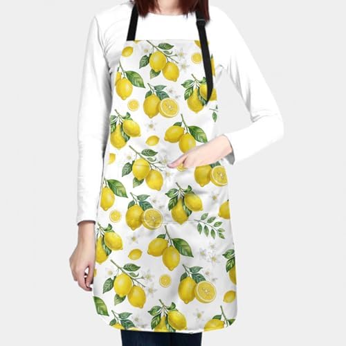 Sweetshow Cute Dog Apron with 2 Pockets and Adjustable Neck Waterproof Kitchen - Image 3