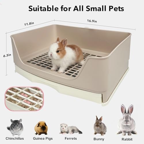 RUBYHOME Oversize Rabbit Litter Box - Image 3