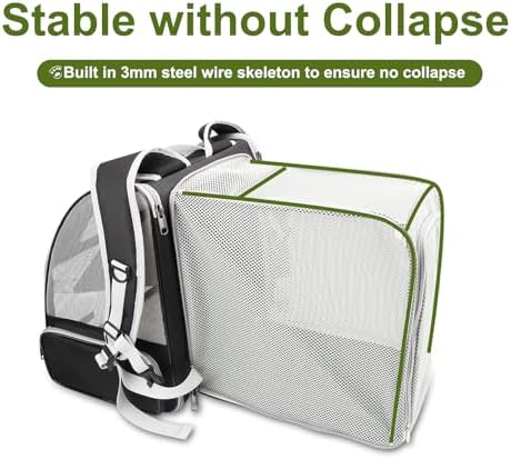 Texsens Innovative Traveler Bubble Backpack Pet Carriers - Image 4