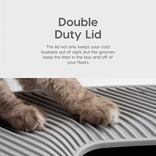 IRIS USA Cat Litter Box, Top Entry, Dog Proof - Image 5