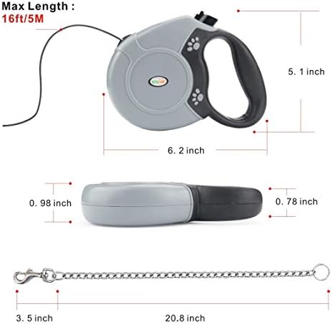 Idepet Heavy Duty Retractable Dog Leash - Image 3