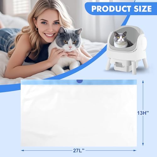 Thicken Cat Litter Bags 120 Pack, cat litter box liners, Leakproof Poop Bags & - Image 3