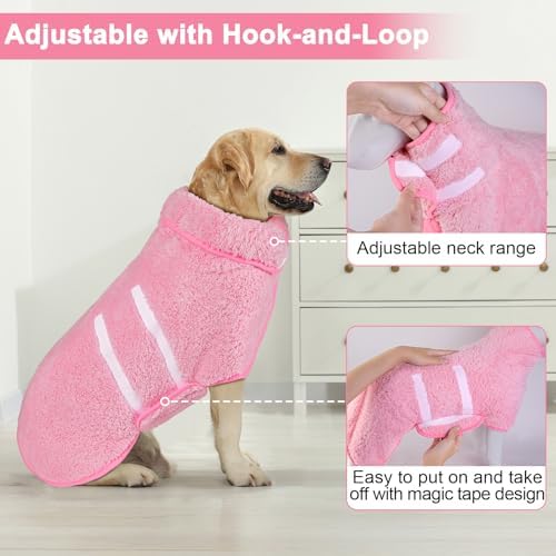 Unicorn Catcher Dog Bathrobe Super Absorbent Quick Drying Robe - Image 4