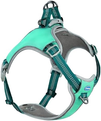 ThinkPet No-Pull Harness, Escape Proof Step-in Reflective Dog Vest Adjustable by ThinkPet