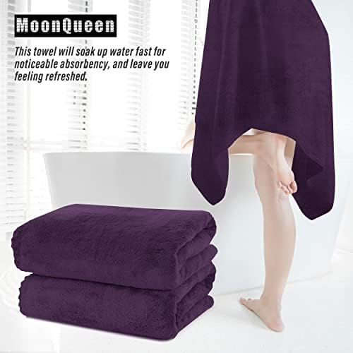 MOONQUEEN 2 Pack Premium Bath Towel Set - Image 7