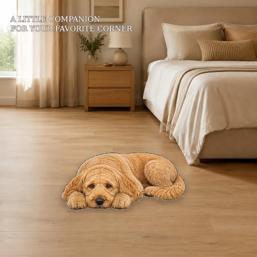 3D Realistic Dog Shaped Bath Mat & Floor Rug - Image 2