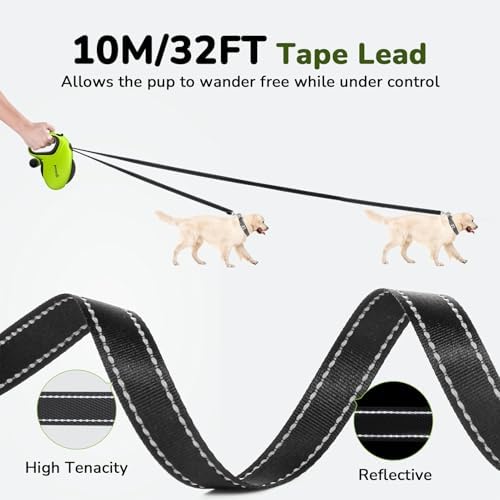 Pecute 32ft Retractable Dog Leash - Image 3