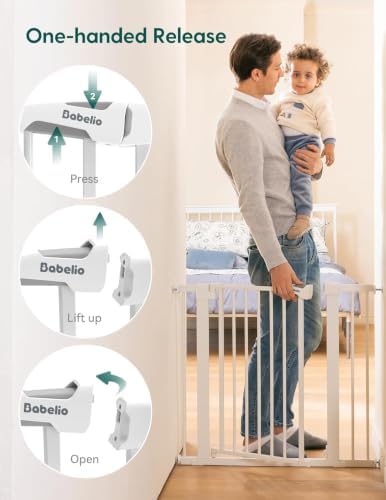 Babelio Pressure Mounted Baby Gate - Image 6