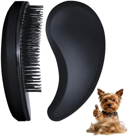 Small Dog Brush, Skin-friendly Soft Bristles by MAEELOU