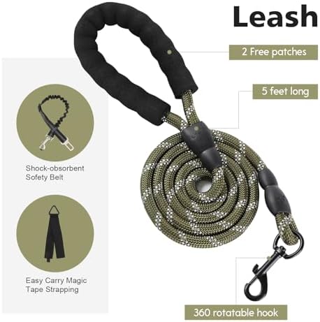 No Pull Tactical Dog Harness for Large Dogs, Service Dog Vest - Image 6