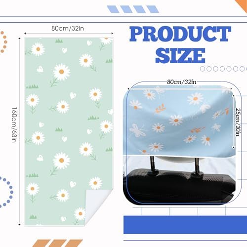 Hahafelt 2 Pack Car Seat Towel Cover - Image 2