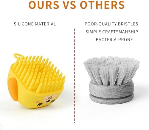 3PCS Pet Grooming Kit – Dog Bath Brush - Image 6